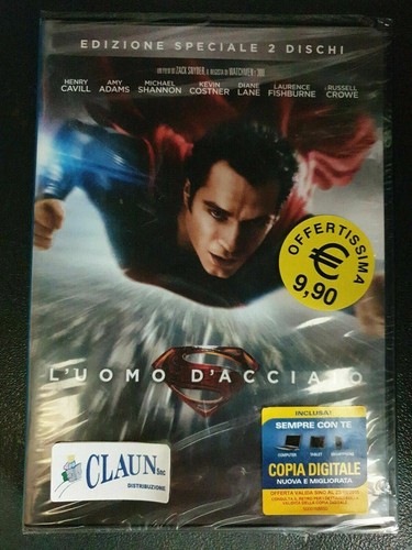Uomo acciaio dvd - uomo, d'acciaio
